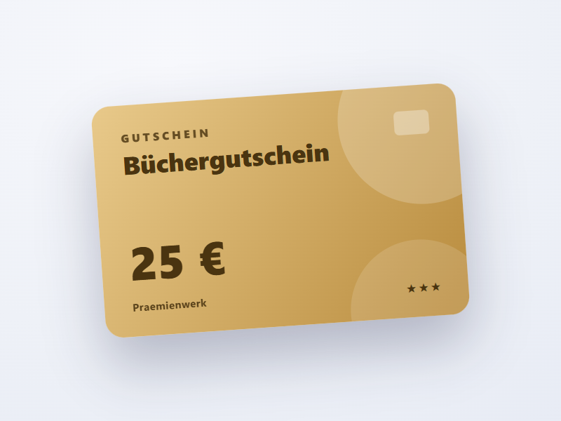 Büchergutschein 25 €